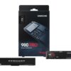 SAMSUNG 980 PRO M.2 2280 1TB PCI-Express Gen 4.0 x4, NVMe 1.3c Samsung V-NAND 3-bit MLC Internal Solid State Drive (SSD) MZ-V8P1T0B/AM - Image 2