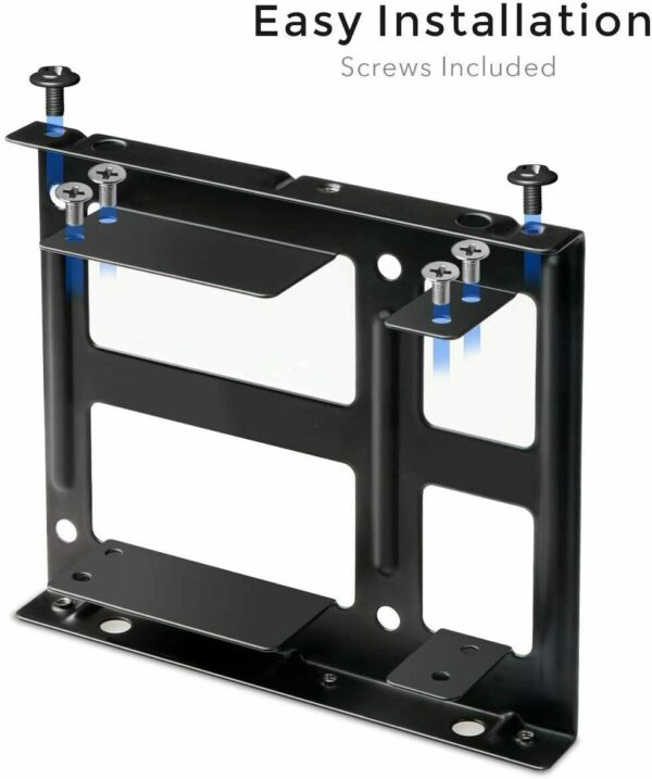 Inateck SSD Mounting Bracket 2.5" to 3.5" with SATA Cable and Power Splitter Cable - Image 8
