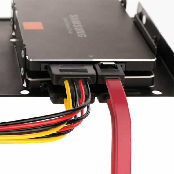 Inateck SSD Mounting Bracket 2.5" to 3.5" with SATA Cable and Power Splitter Cable - Image 7