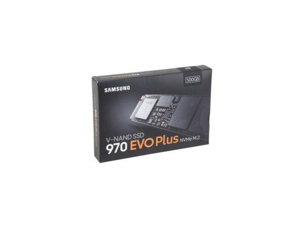 SAMSUNG 970 EVO PLUS M.2 2280 500GB PCIe Gen 3.0 x4, NVMe 1.3 V-NAND 3-bit MLC Internal Solid State Drive (SSD) MZ-V7S500B/AM - Image 2