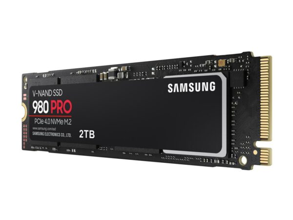 SAMSUNG 980 PRO M.2 2280 2TB PCI-Express Gen 4.0 x4, NVMe 1.3c Samsung V-NAND 3-bit MLC Internal Solid State Drive (SSD) MZ-V8P2T0B/AM - Image 3